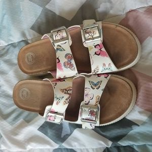 Butterfly Birkenstock like Sandals